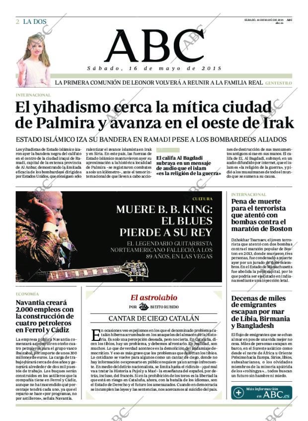 ABC MADRID 16-05-2015 página 2