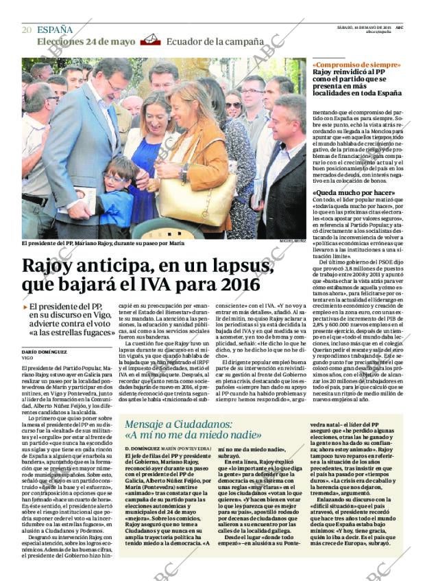 ABC MADRID 16-05-2015 página 22