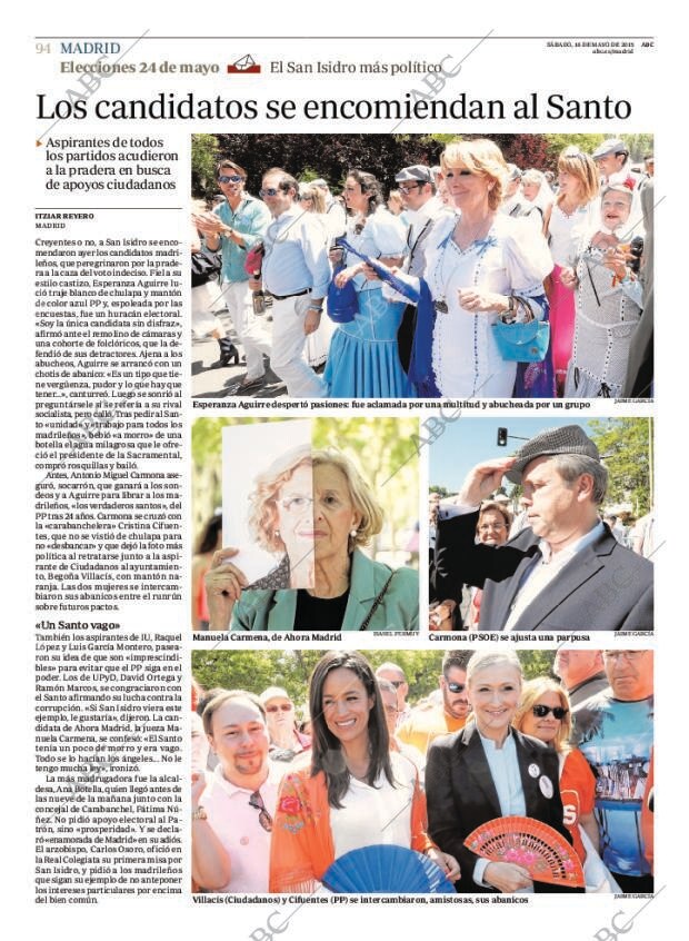 ABC MADRID 16-05-2015 página 96