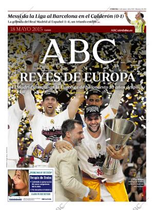 ABC CORDOBA 18-05-2015 página 1