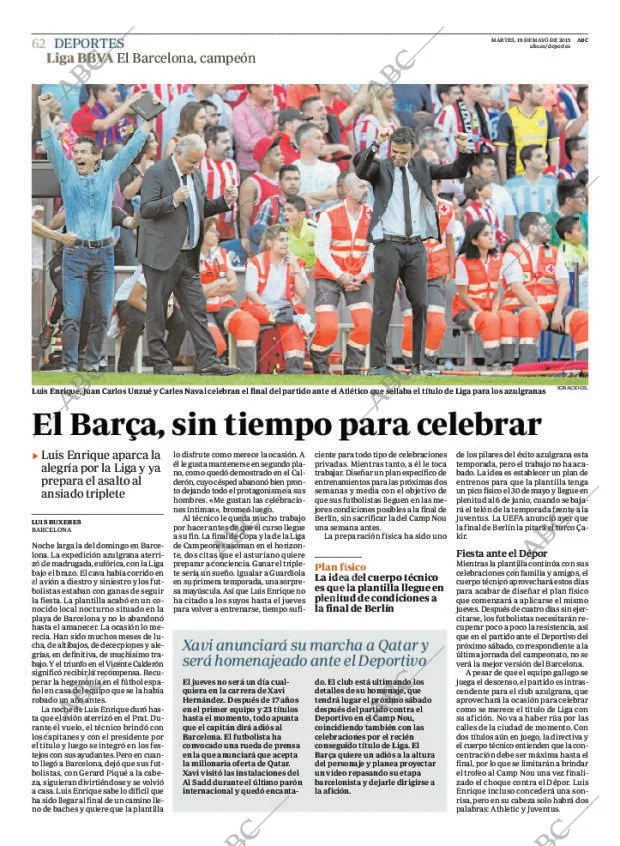 ABC MADRID 19-05-2015 página 64
