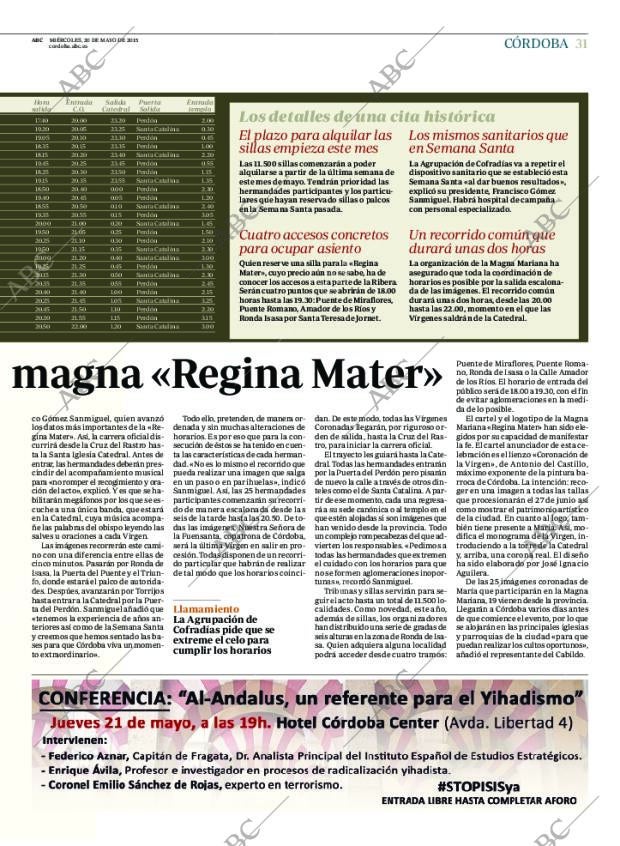 ABC CORDOBA 20-05-2015 página 31
