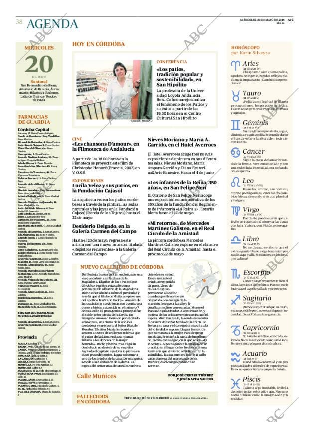 ABC CORDOBA 20-05-2015 página 38
