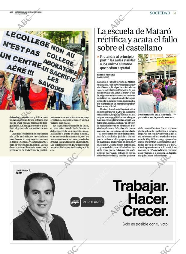 ABC CORDOBA 20-05-2015 página 61