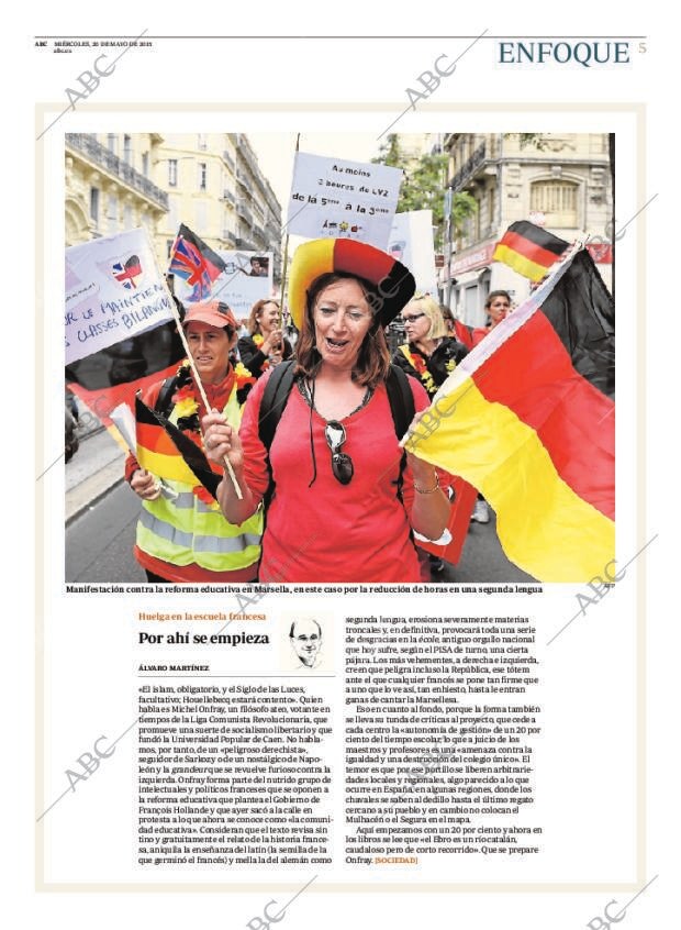 ABC MADRID 20-05-2015 página 5