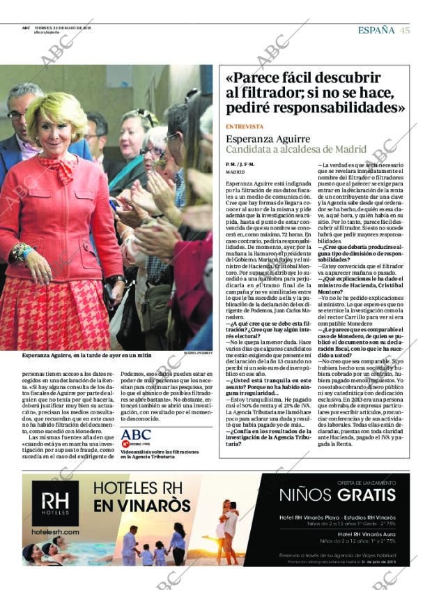 ABC CORDOBA 22-05-2015 página 45