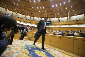 Sesión de control al gobierno en el Senado con la presencia del presidente del...