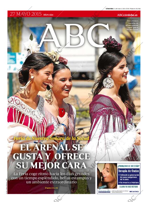 ABC CORDOBA 27-05-2015 página 1