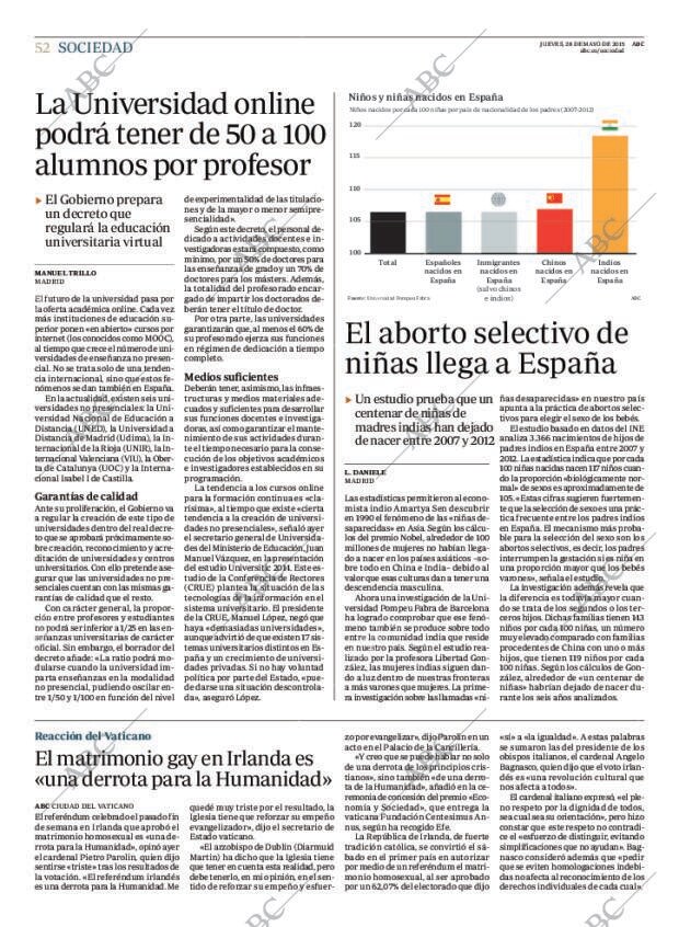 ABC MADRID 28-05-2015 página 52
