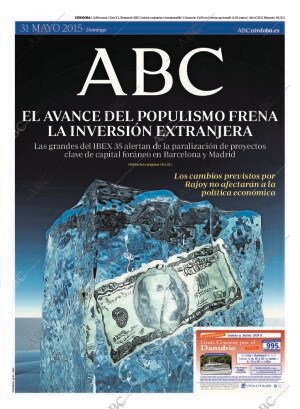 ABC CORDOBA 31-05-2015 página 1