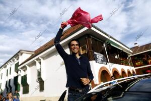 Alberto contador en Pinto