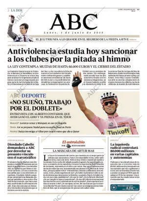 ABC MADRID 01-06-2015 página 2