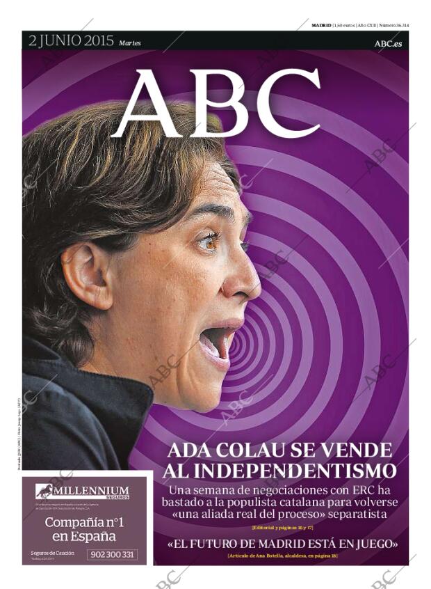 ABC MADRID 02-06-2015 página 1