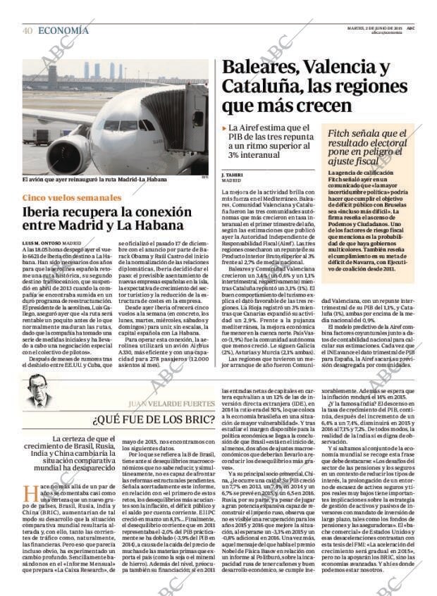 ABC MADRID 02-06-2015 página 40