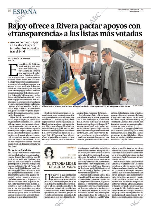 ABC MADRID 03-06-2015 página 16