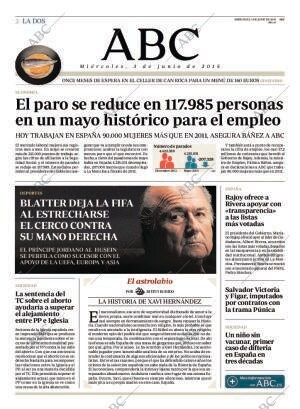 ABC MADRID 03-06-2015 página 2