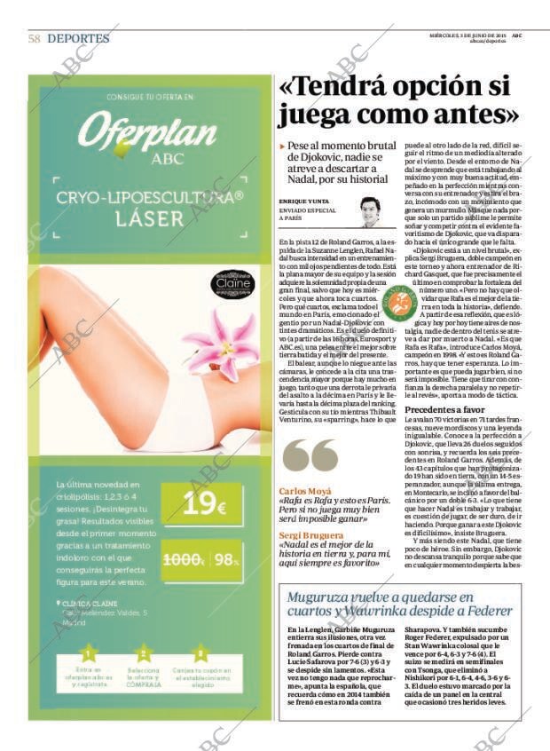 ABC MADRID 03-06-2015 página 58