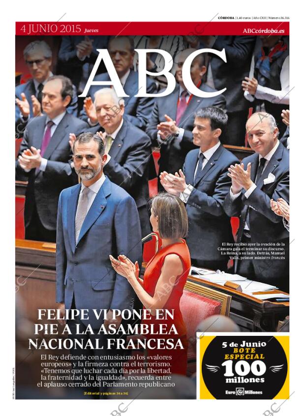 ABC CORDOBA 04-06-2015 página 1