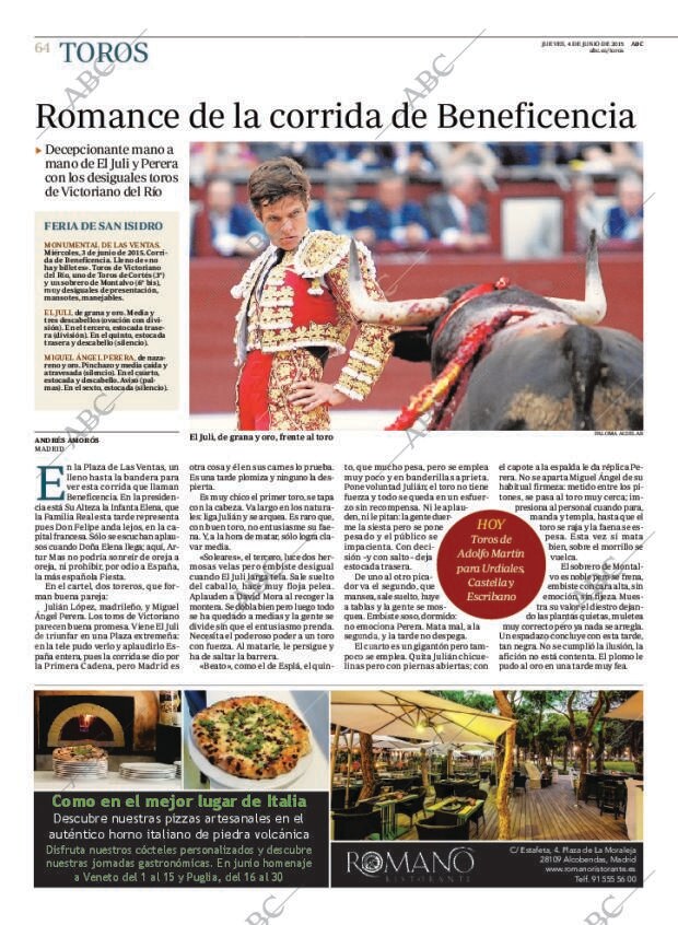 ABC MADRID 04-06-2015 página 64
