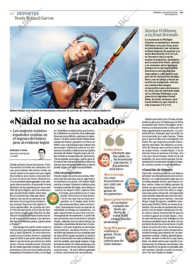 ABC MADRID 05-06-2015 página 64