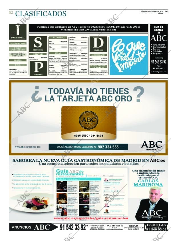 ABC MADRID 06-06-2015 página 82