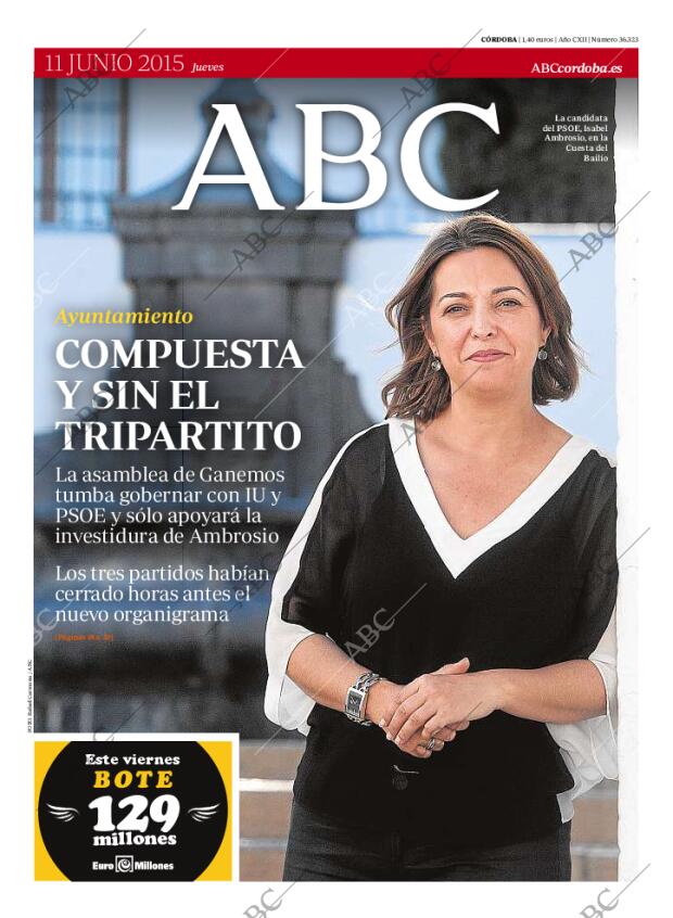 ABC CORDOBA 11-06-2015 página 1