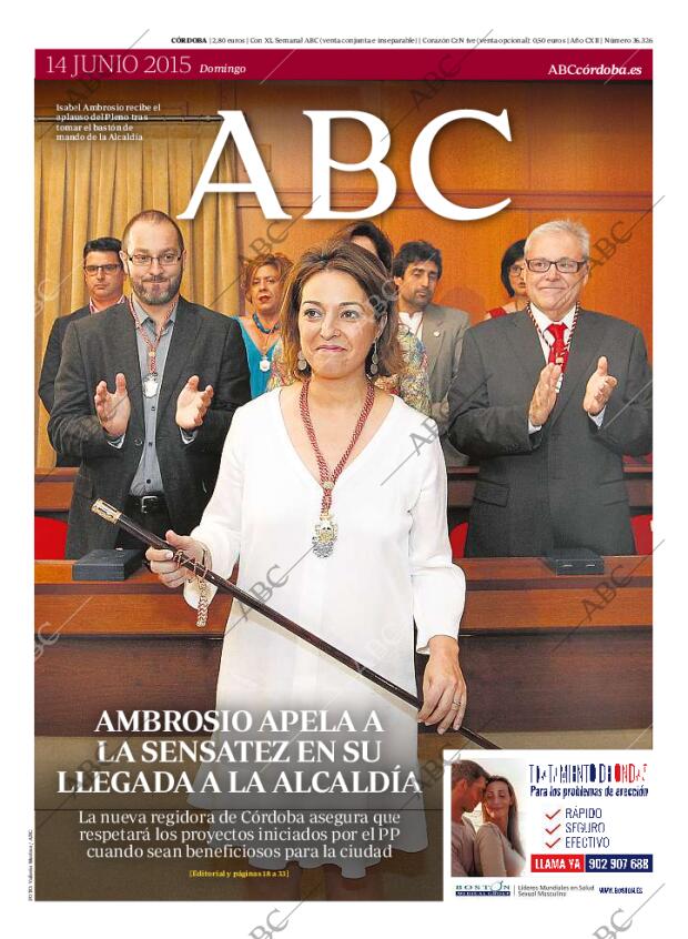 ABC CORDOBA 14-06-2015 página 1