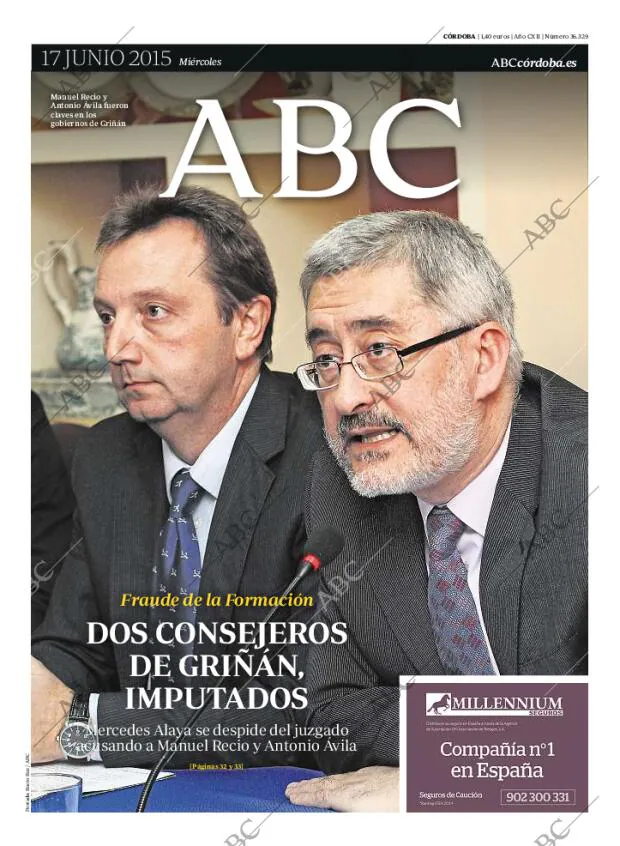 ABC CORDOBA 17-06-2015 página 1