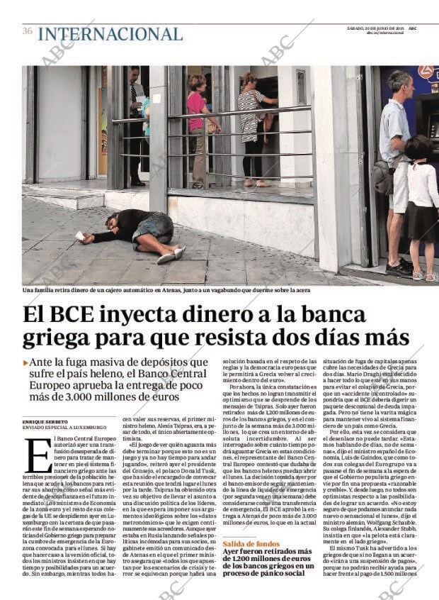 ABC MADRID 20-06-2015 página 36