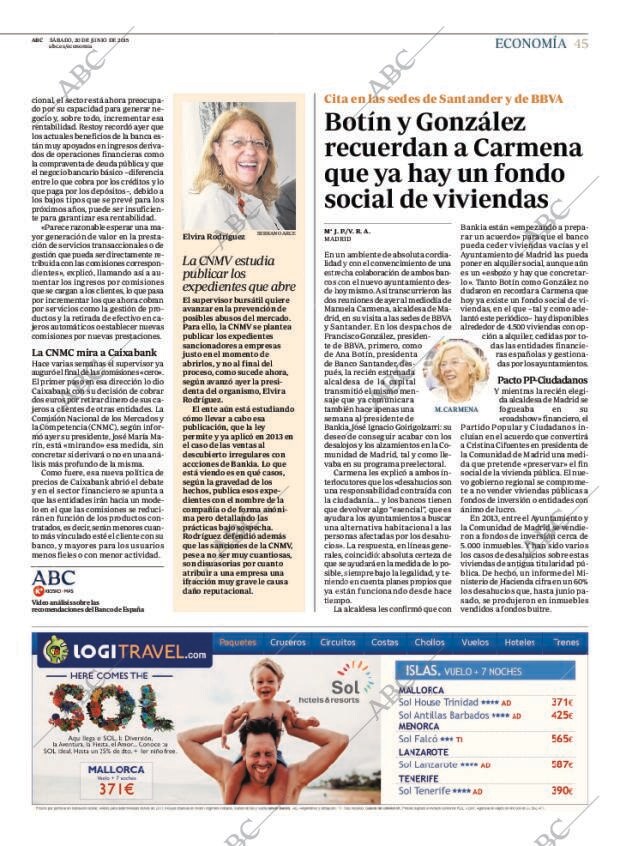 ABC MADRID 20-06-2015 página 45