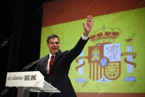 Acto de presentación de Pedro Sánchez como candidato a la presidencia del...