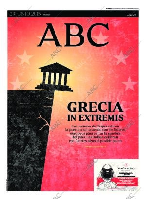 ABC MADRID 23-06-2015 página 1