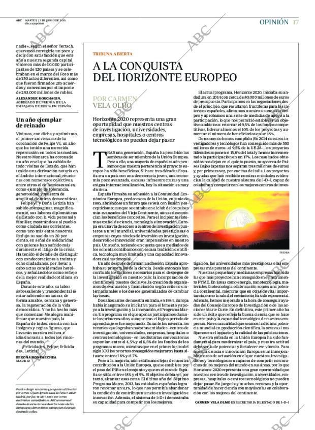 ABC MADRID 23-06-2015 página 17