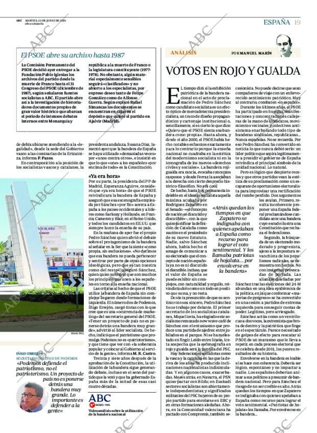 ABC MADRID 23-06-2015 página 19