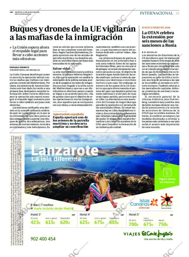 ABC MADRID 23-06-2015 página 31
