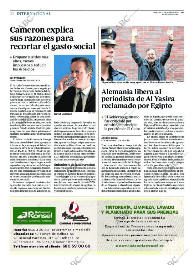 ABC MADRID 23-06-2015 página 32