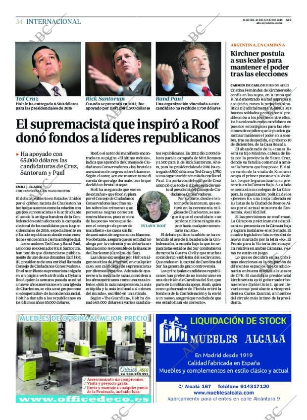 ABC MADRID 23-06-2015 página 34