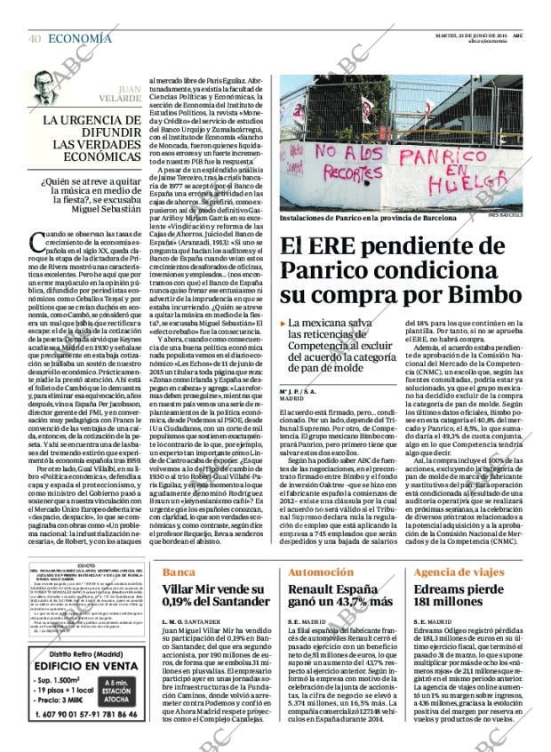 ABC MADRID 23-06-2015 página 40