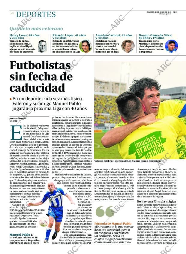 ABC MADRID 23-06-2015 página 54