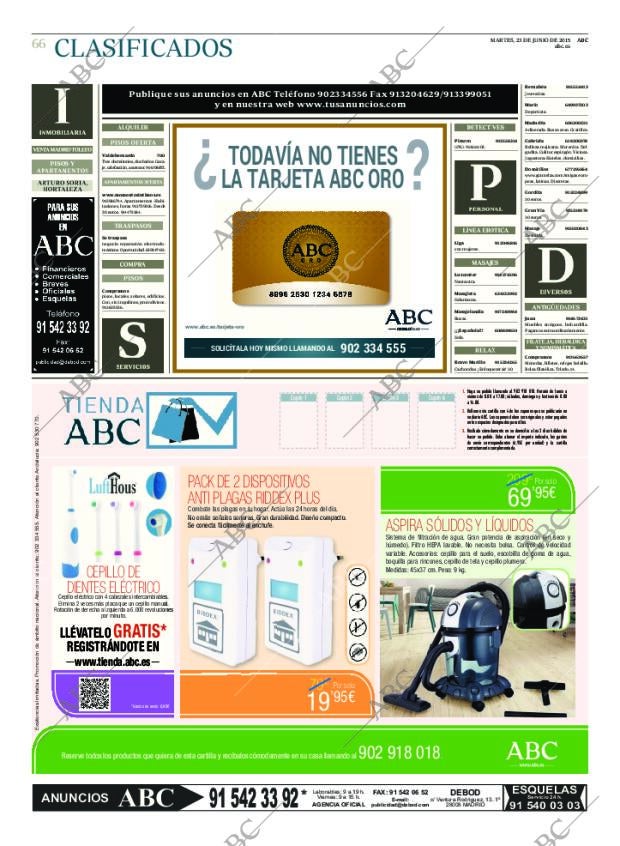 ABC MADRID 23-06-2015 página 66