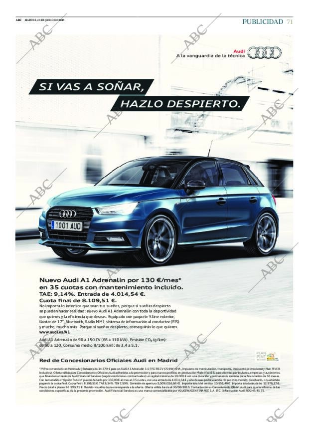 ABC MADRID 23-06-2015 página 71