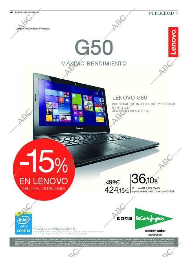 ABC MADRID 23-06-2015 página 9