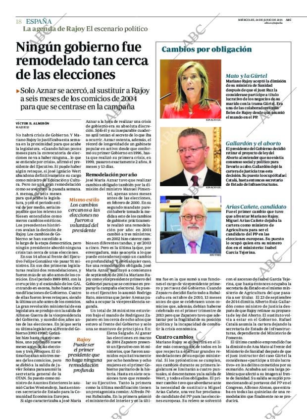ABC MADRID 24-06-2015 página 18