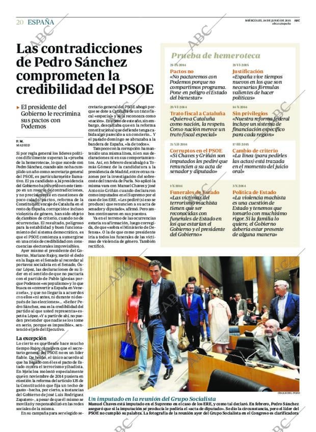 ABC MADRID 24-06-2015 página 20