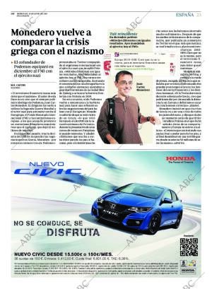 ABC MADRID 24-06-2015 página 23