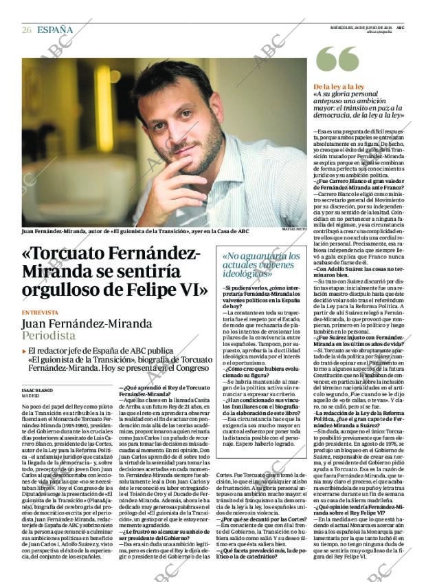 ABC MADRID 24-06-2015 página 26