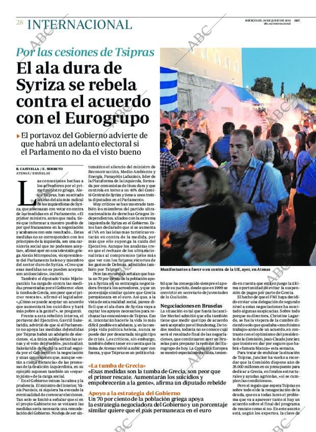 ABC MADRID 24-06-2015 página 28
