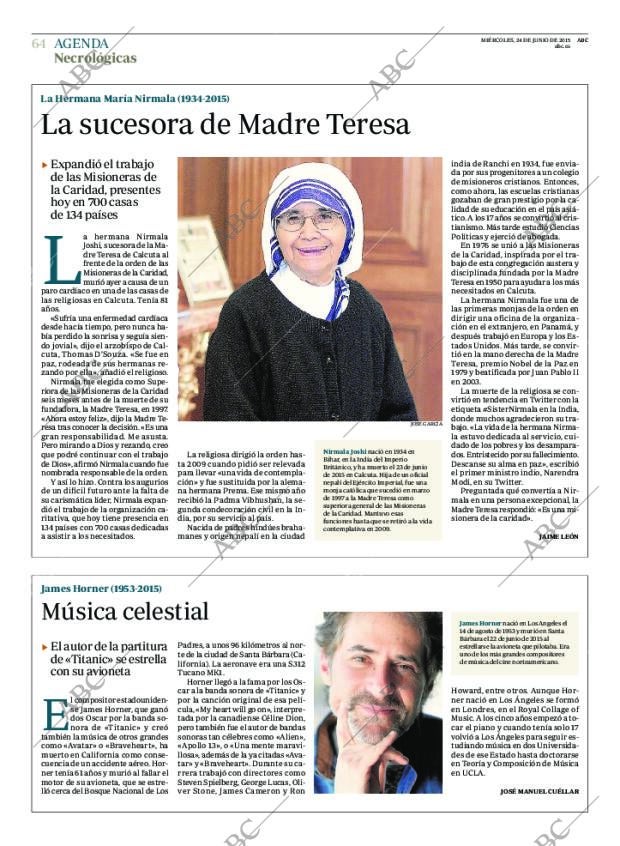 ABC MADRID 24-06-2015 página 64