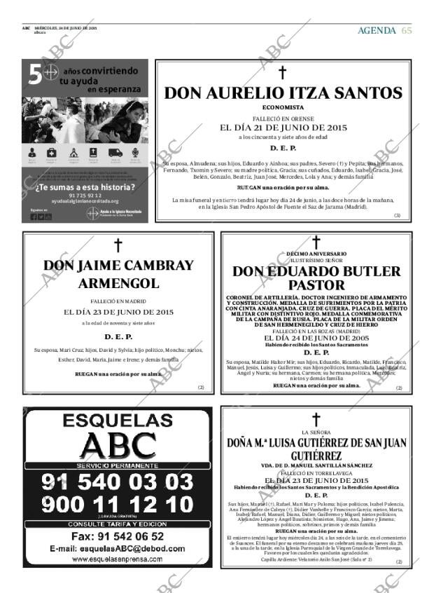 ABC MADRID 24-06-2015 página 65