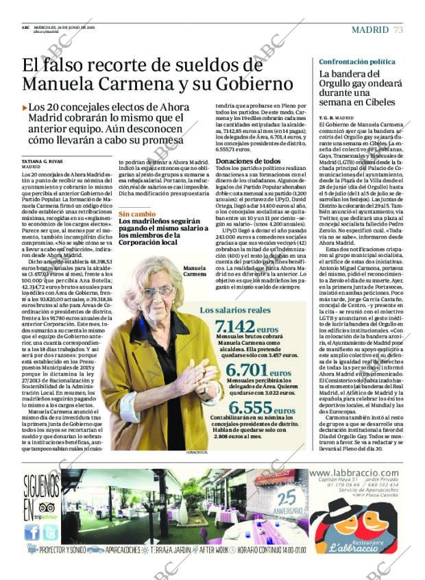 ABC MADRID 24-06-2015 página 73